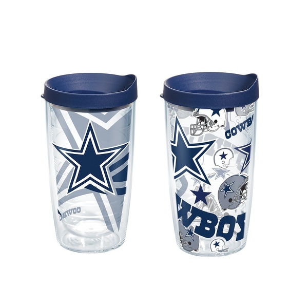 NFL Dallas Cowboys 16 oz All Over and 