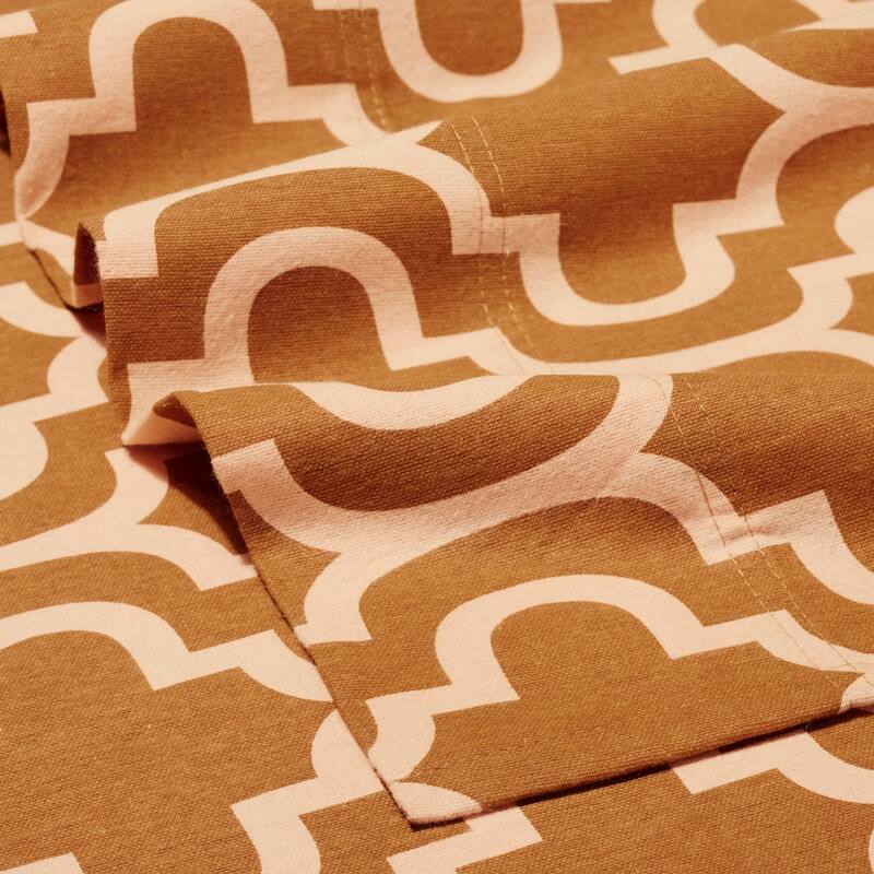 Superior Flannel Cotton Trellis Pocket Bed Sheet Set