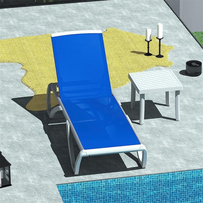 Adjustable clearance pool chair