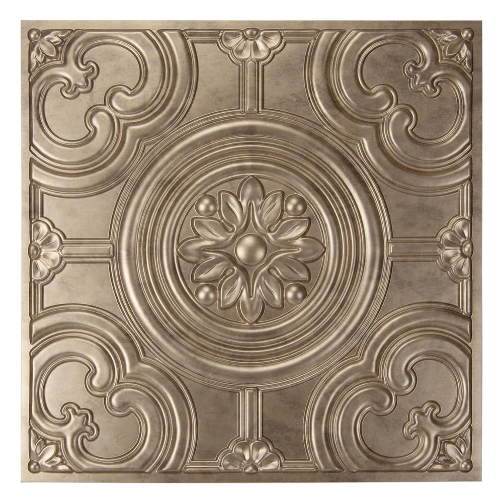 Atr3d 12 Pack 24"x24" 3D Wall Panel Ceiling Tiles Cover 48 Sq.Ft. for Home Decor