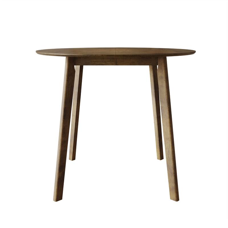 CraftPorch Classic Swivel Counter Chairs with Round Table