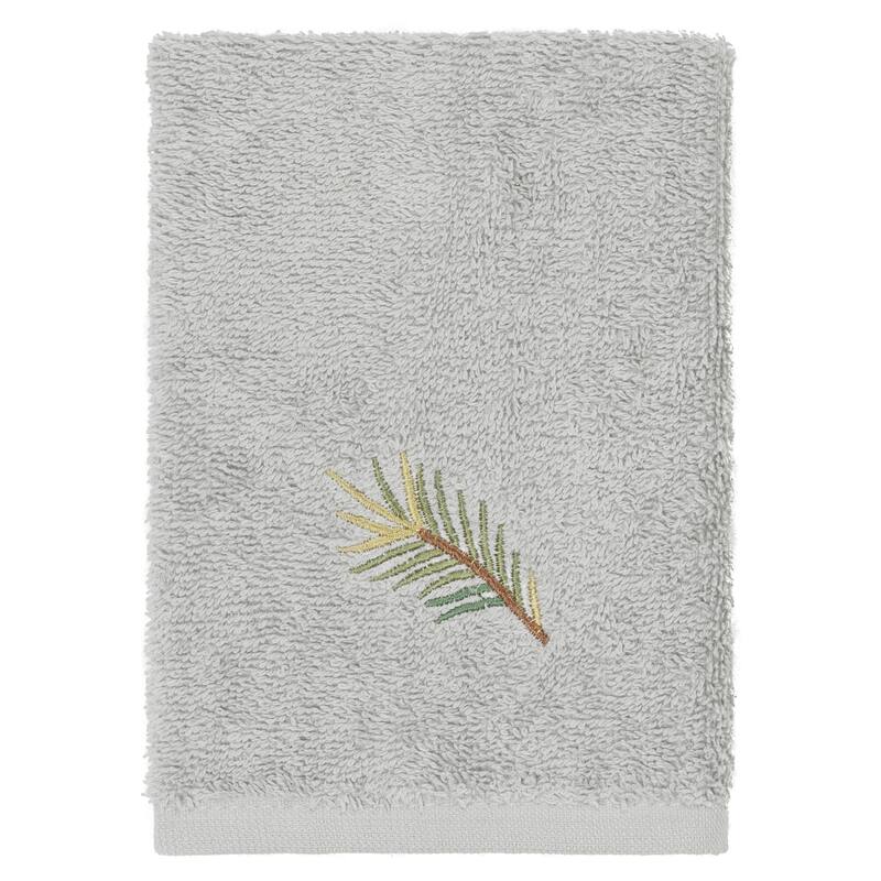 Authentic Hotel and Spa 100% Turkish Cotton Pierre 3PC Embellished Towel Set