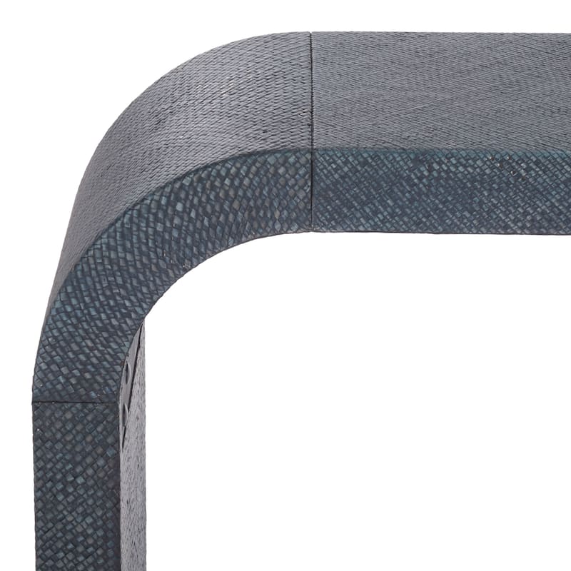 SAFAVIEH Home Bayu Curved Console Table - 12"W x 52"D x 31"H