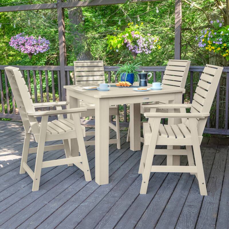 Weatherly Counter Height 5-piece Outdoor Dining Set