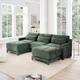 Option Green+3 Seaters with 2 Ottomans