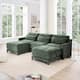 Option Green+3 Seaters with 2 Ottomans