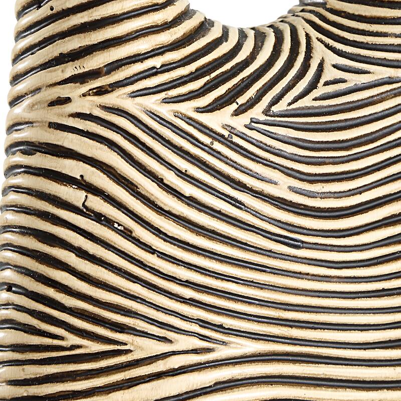Uttermost Pochette Ribbed Sculpture - 4"W x 27"H x 4"D