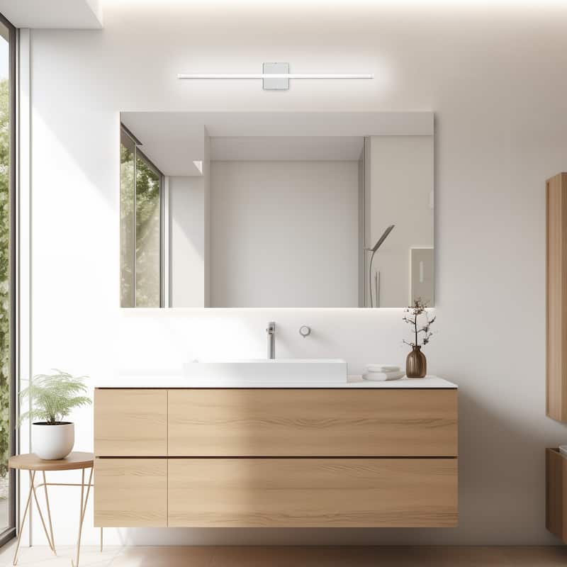 Modern Bathroom Vanity Light Mirror Makeup Front LED Lamp Waterproof