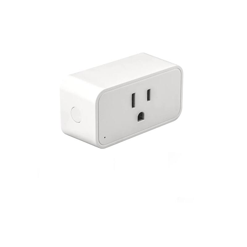 Brightech Smart Home 15 Amp 110-Volt Connection Type B Smart Plug Connector White (1-Pack)