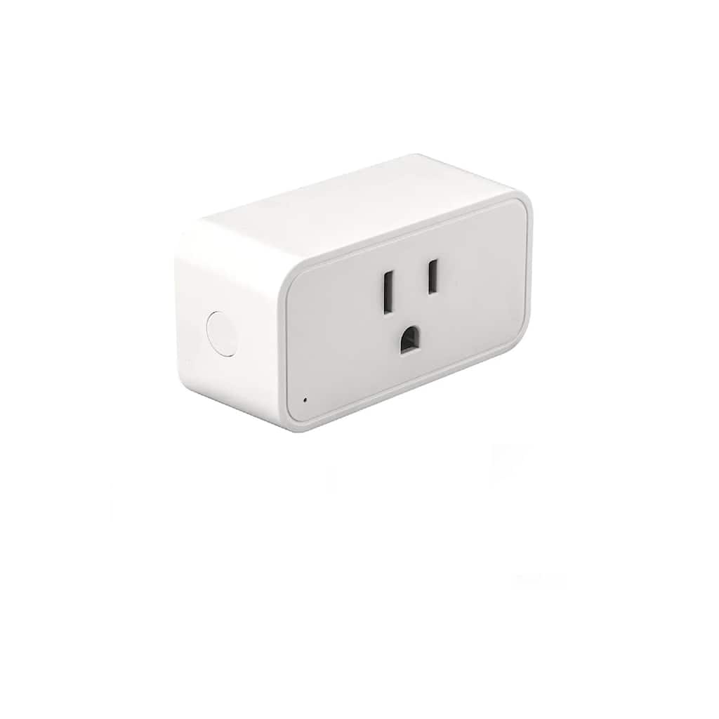 Brightech Smart Home 15 Amp 110-Volt Connection Type B Smart Plug Connector White (1-Pack)