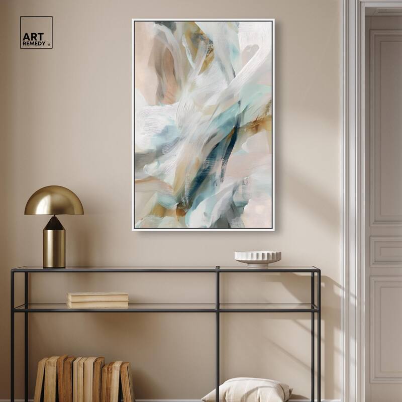 Whispering Colors I Canvas by Art Remedy