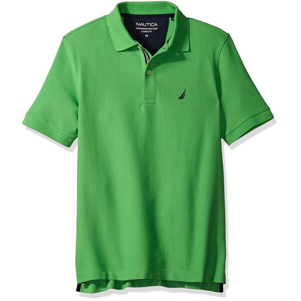 nautica performance deck polo