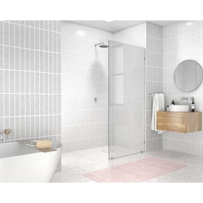 Glass Warehouse 78" x 29" Frameless Single Fixed Panel