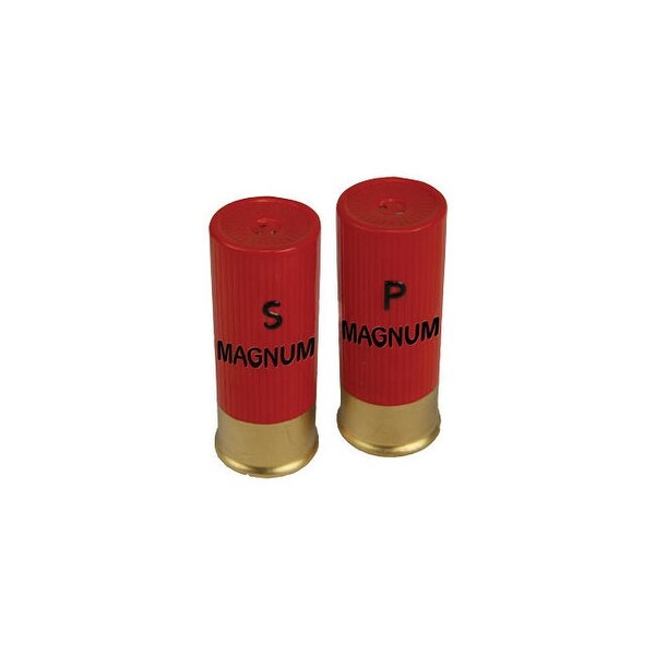 Rivers edge 518 rivers edge shotshell shaped salt & pepper shakers