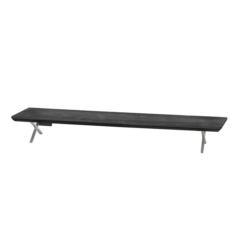 Jani Wood Monitor Stand Riser Desk - Ergonomic Design Stand, Desktop Organizer Table for Home, Office Workspace, Gaming Desk
