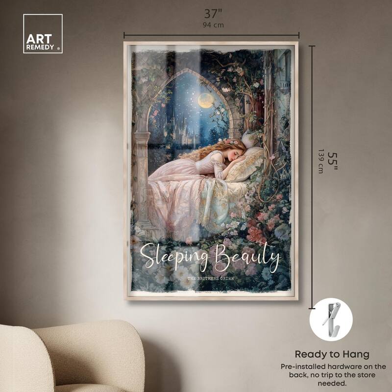 Classic Sleeping Beauty Shadowbox by Art Remedy