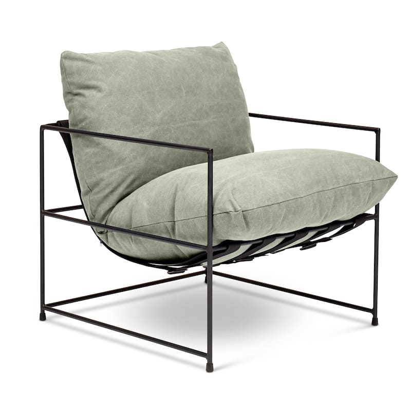 Metro - Trent Accent Chair - Washed Forest