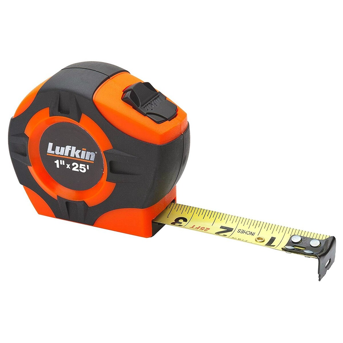 Trades Pro 25-Feet x 1-Inch Tape Measure, SAE and Metric, 837287