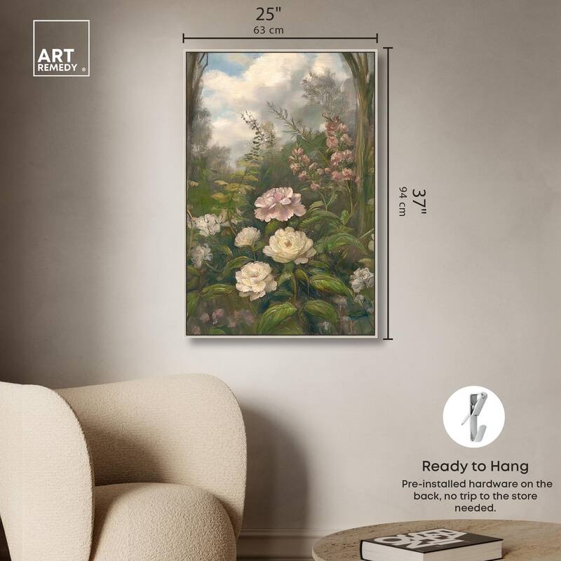 Woodland Bloom Canvas by Art Remedy
