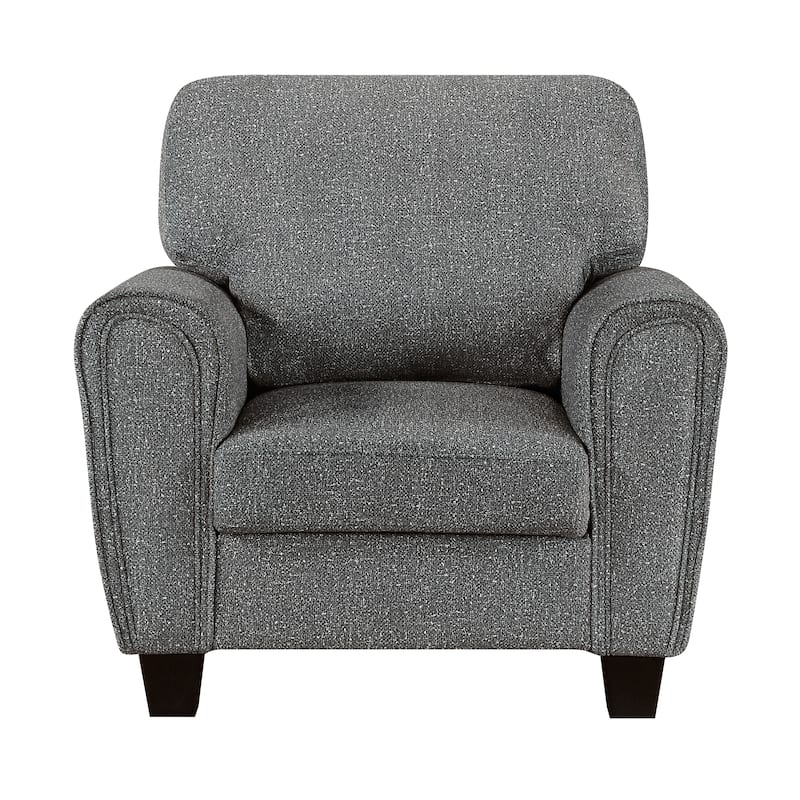 Ravenna 40" Modern & Contemporary Chenille Fabric Living Room Chair