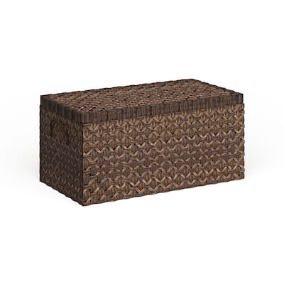 The Curated Nomad Terraza Wicker Storage Trunk