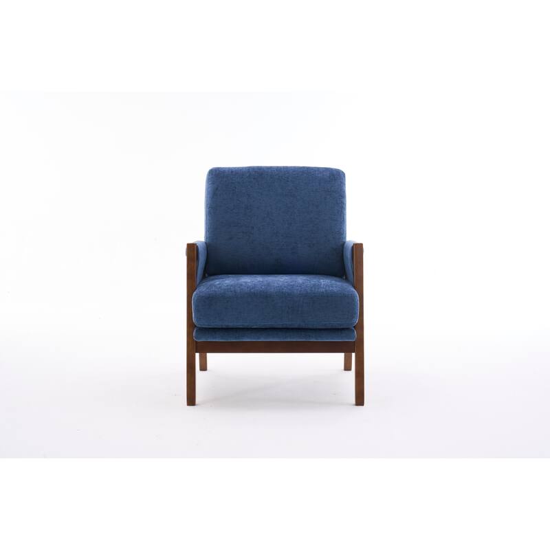 Mid-Century Modern Accent Chairs ,Modern Accent Chair,Chair with Soft Waist Cushion,Ergonomic Lounge Chairs