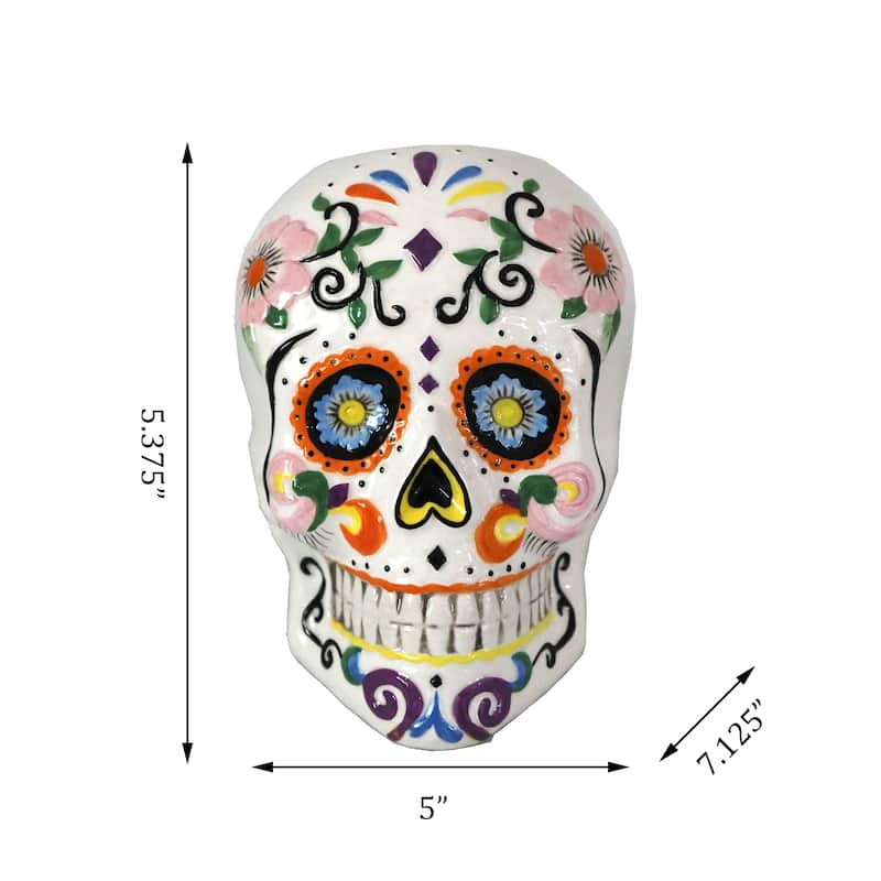 Day of the Dead skull planter - Bed Bath & Beyond - 32965632