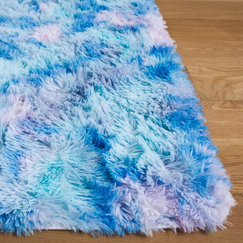 SAFAVIEH Rainbow Shag Didy Shag Rug