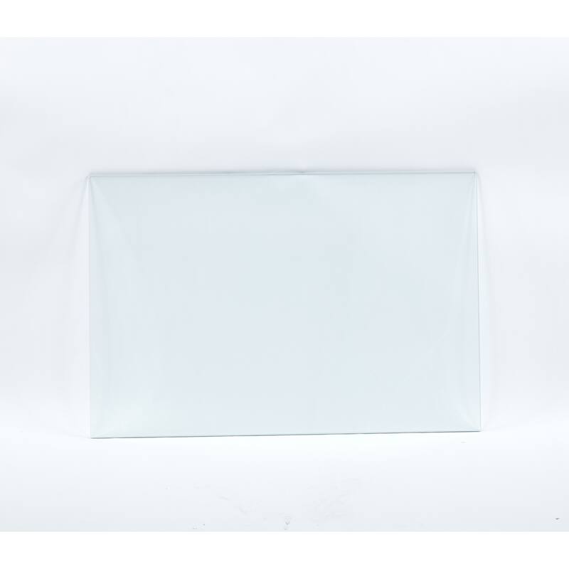 GDFStudio - Clear Transparent Heavy-Duty Tempered Glass Top Panel with Smooth Flat Surface