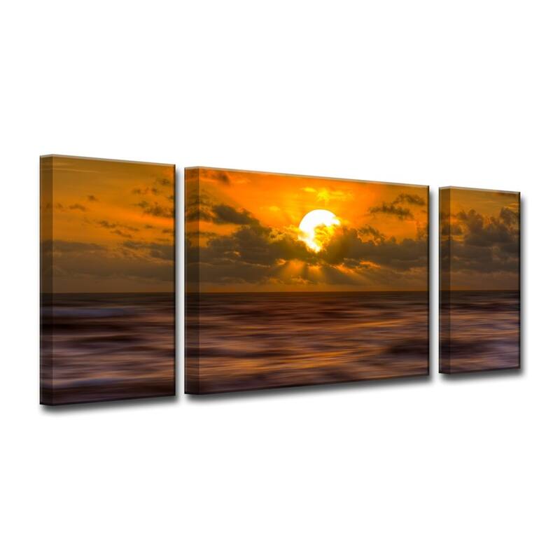 Ready2HangArt 'Magnetized Splendor' Oversized 3PC Canvas Wall Decor Set