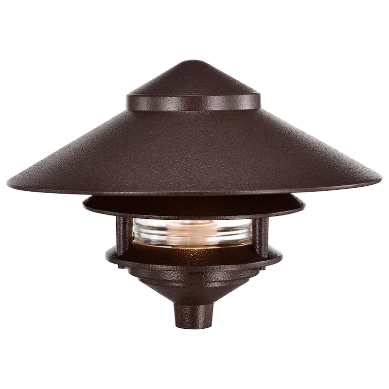 1-Light 2 Louver Pagoda Large Hood