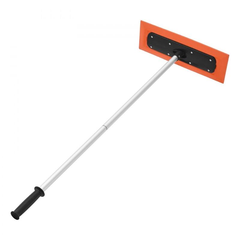 Lightweight Roof Snow Rake 17.7-Inch Foam Blade with Long Aluminum Handle for Easy Clearing - 47.24” x 17.72” x 6.50”