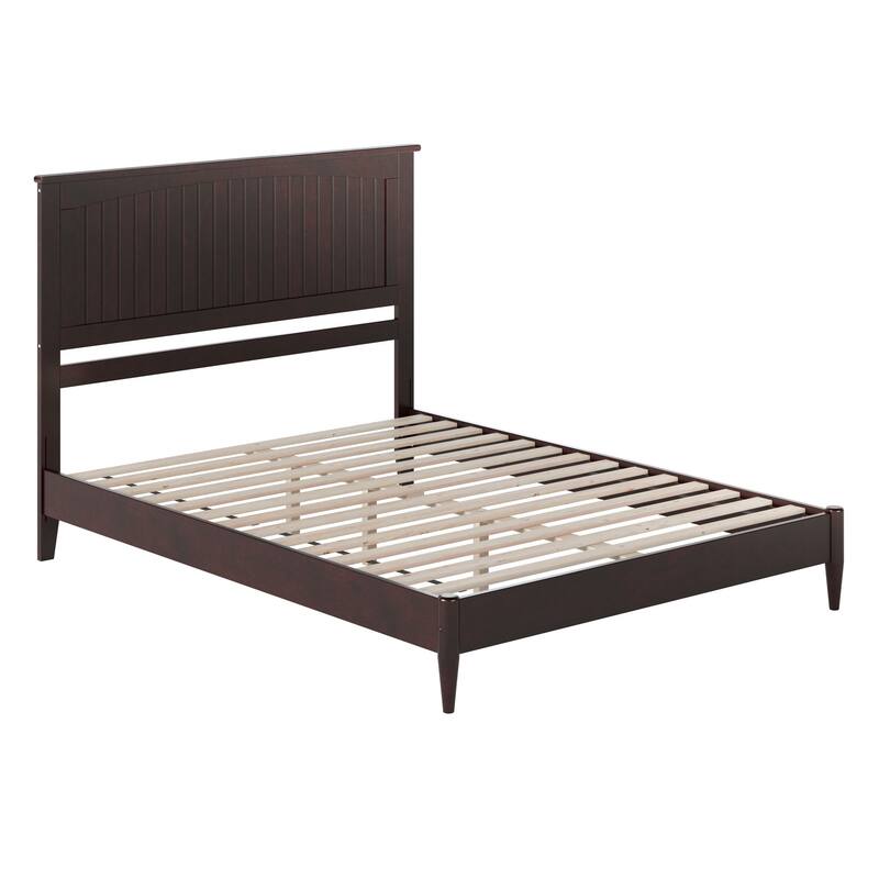 Naples Solid Wood Low Profile Platform Bed