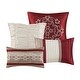 preview thumbnail 16 of 37, Madison Park Essentials Katarina 24-Piece Complete Bedroom Set (Window Panels and Sheet Set Included)
