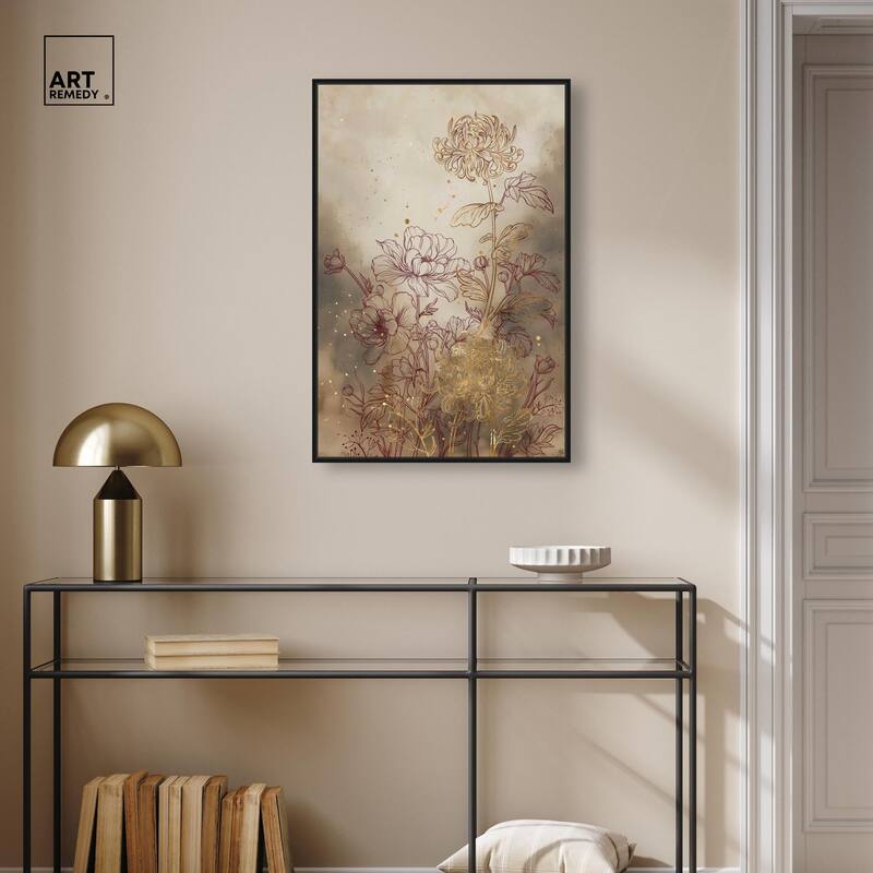 Flourishing Canvas by Art Remedy