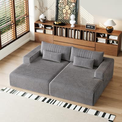 Luxury Sleeper Sofa Bed with Soft Cushion - Ultimate Comfort for Your Home