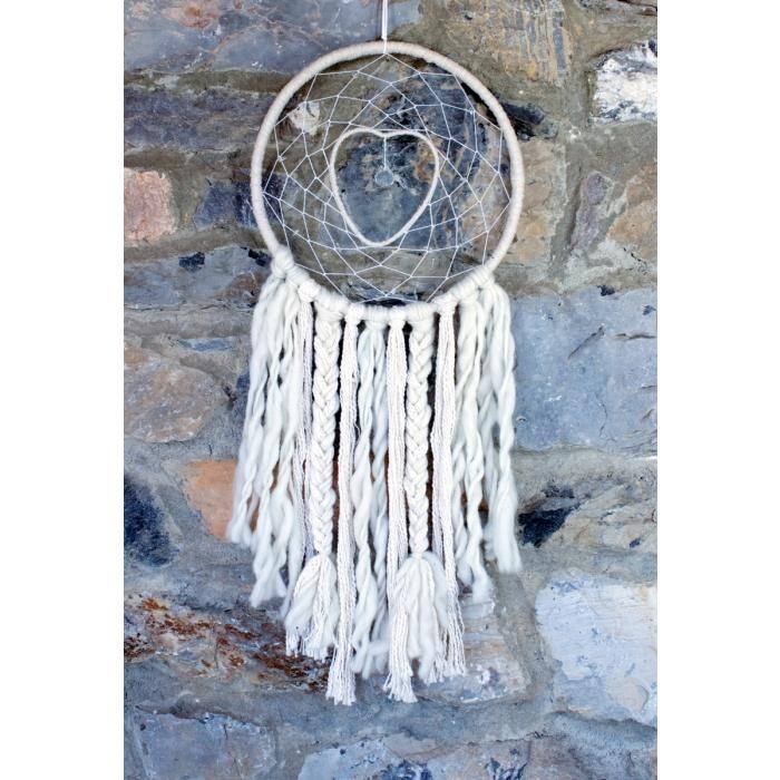 The Curated Nomad Handmade Macrame Dreamcatcher