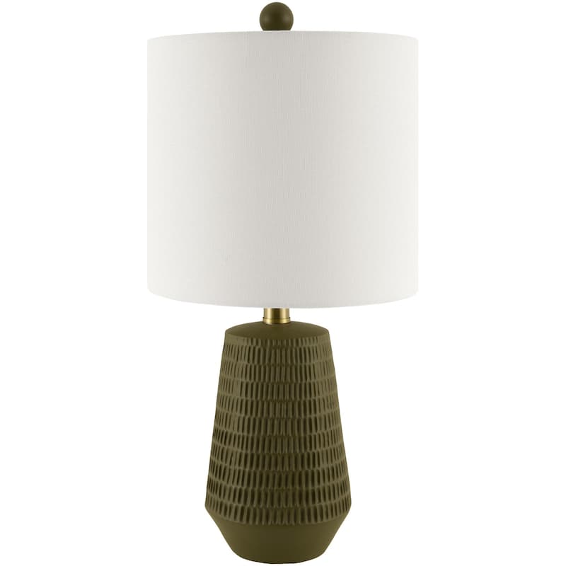Livabliss Leipzig Rustic Accent Table Lamp - 20"H x 10"W x 10"D