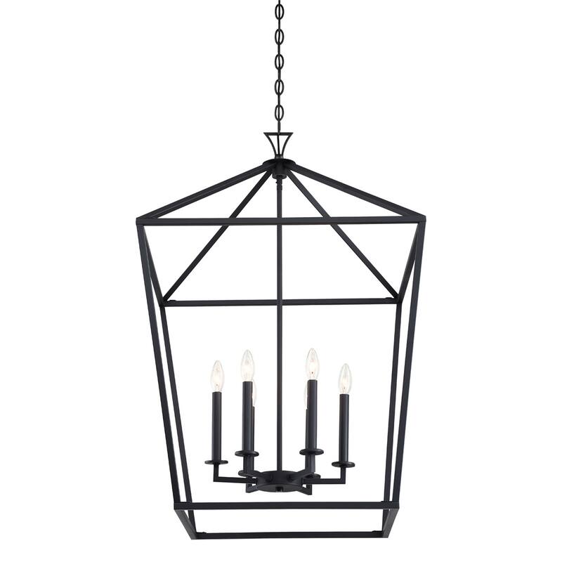 Savoy House 3-422-6 Townsend 6 Light 24" Wide Taper Candle Pendant