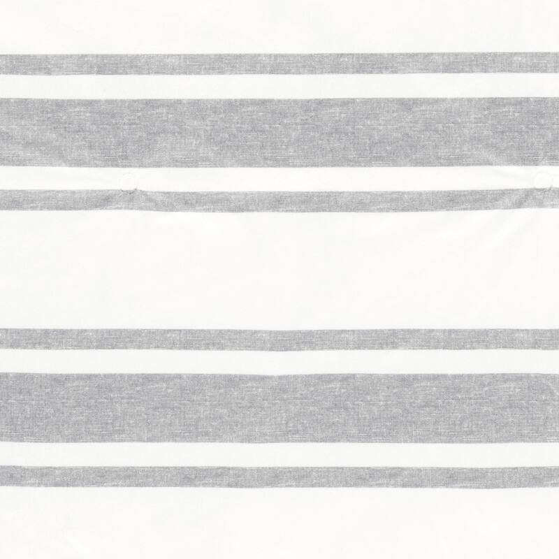Lush Decor Baby Farmhouse Stripe Soft Sherpa Blanket - 40" x 30"