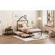 preview thumbnail 17 of 91, Metal Twin Platform Bed with Pull-Out Trundle, House-Shaped Design