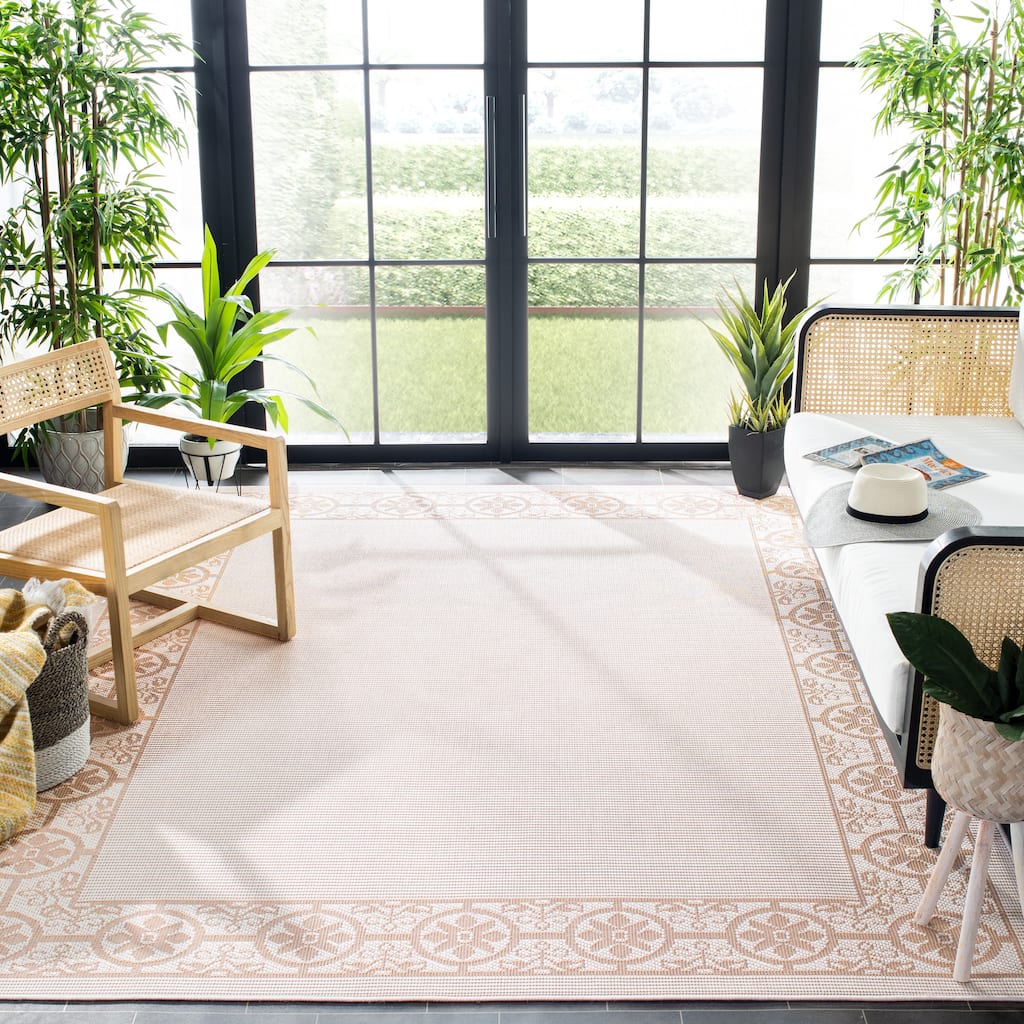 SAFAVIEH Bermuda Washable Aliete Indoor/ Outdoor Waterproof Rug