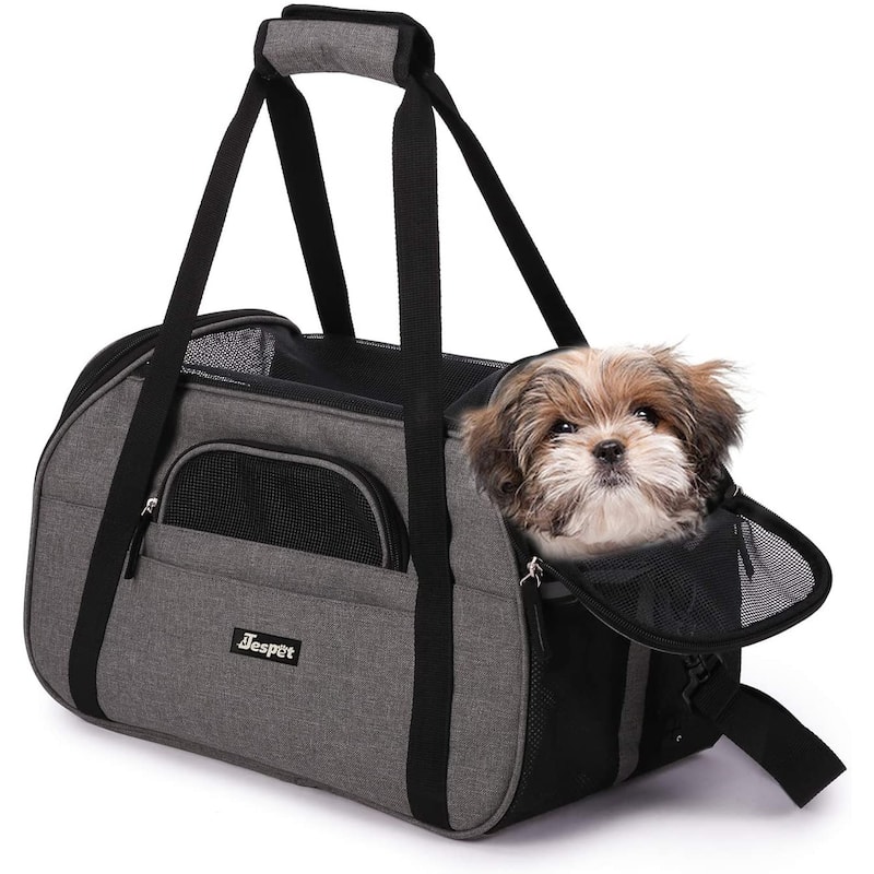 Jespet Soft-Sided Pet Carrier - Smoke Gray - 17"