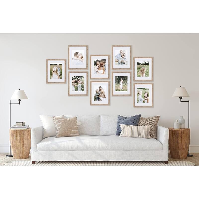 Sheffield Home 9 Piece Gallery Wall Frame Set,