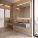 preview thumbnail 53 of 170, Pyramid Solid Surface Wall-Mounted Bathroom Sink