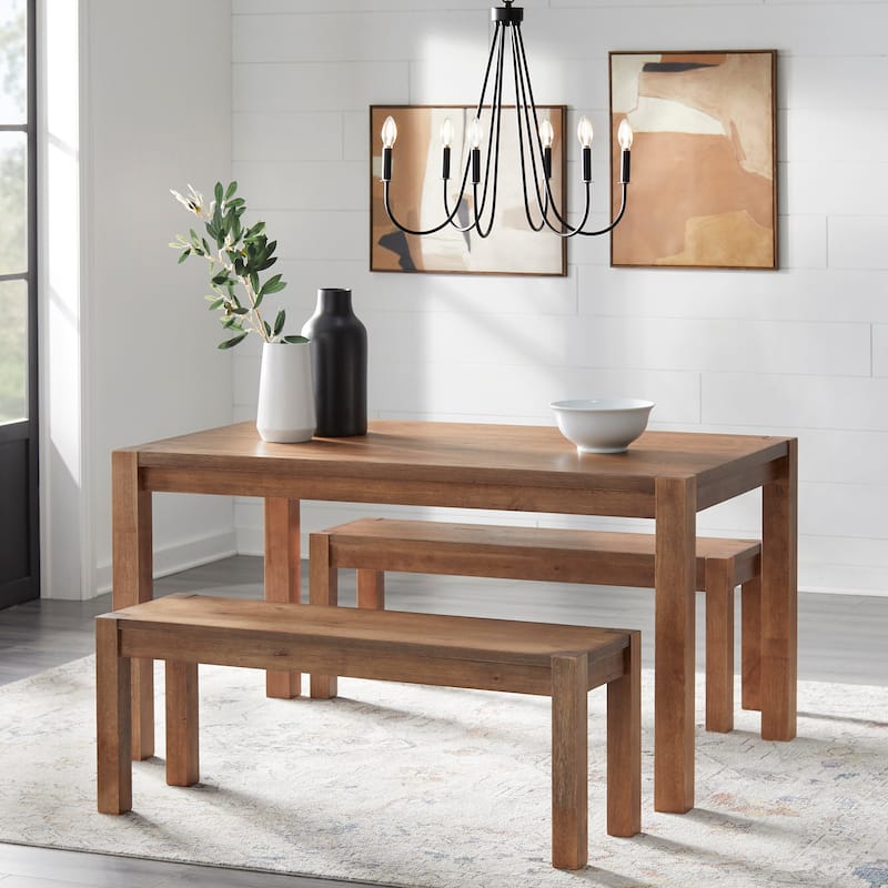 Simple Living Verdon 3-piece Dining Set - Driftwood