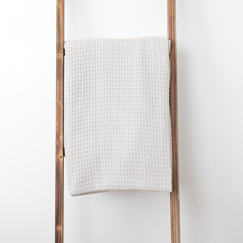 Aston & Arden Waffle Weave Cotton Throw
