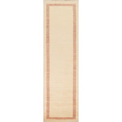 Gabbeh Kashkoli Oriental Staircase Runner Rug Wool Hand-knotted Carpet - 2'7" x 10'6"