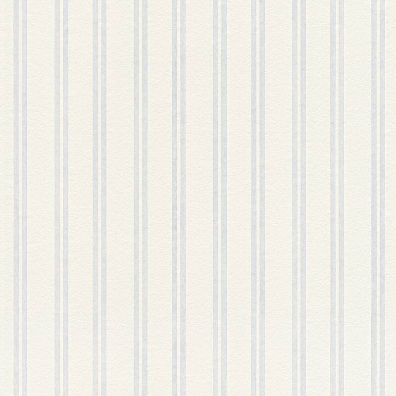 Brewster Elliott White Stripe Paintable Wallpaper - 396in x 20.9in x 0.025in