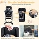 preview thumbnail 17 of 19, Babyjoy Baby High Chair with Wheel Folding Baby Dining Chair - See Details